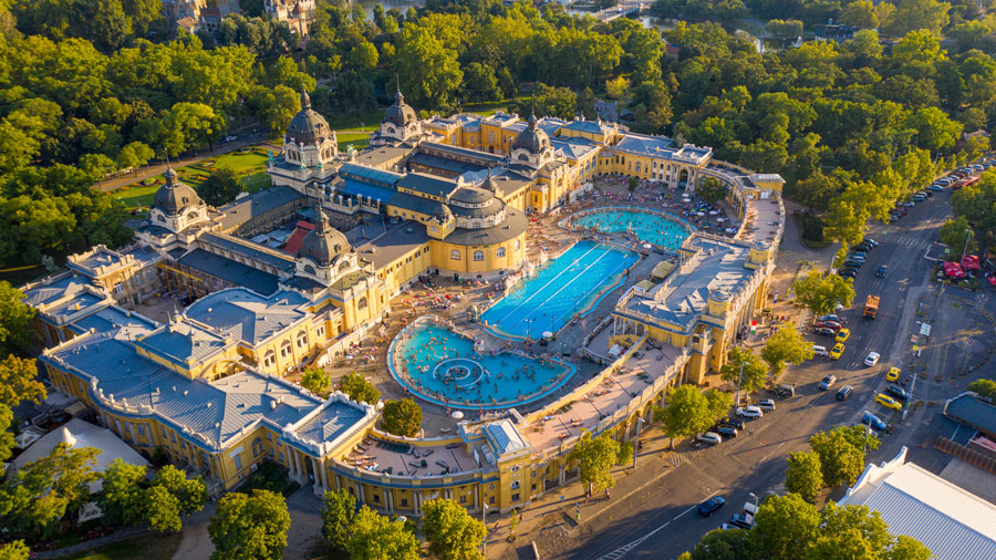 Термална бања Сечењи. | Извор: shutterstock