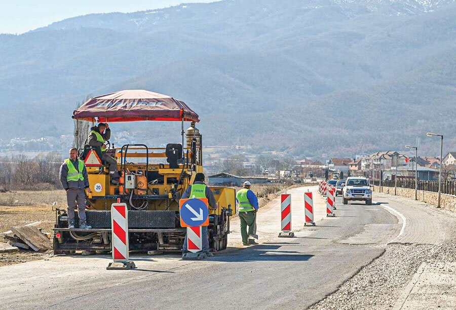Санација на патот Струга - Ќафасан | Извор: ЈПДП Санација на патот Струга - Ќафасан | Извор: ЈПДП