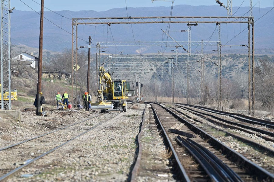Рехабилитација на пругата Ногаевци - Неготино. Рехабилитација на пругата Ногаевци - Неготино.