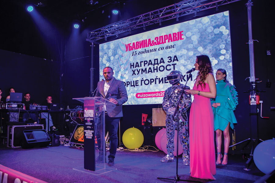 Награда за хуманост: Орце Ѓорѓиевски. Награда за хуманост: Орце Ѓорѓиевски.